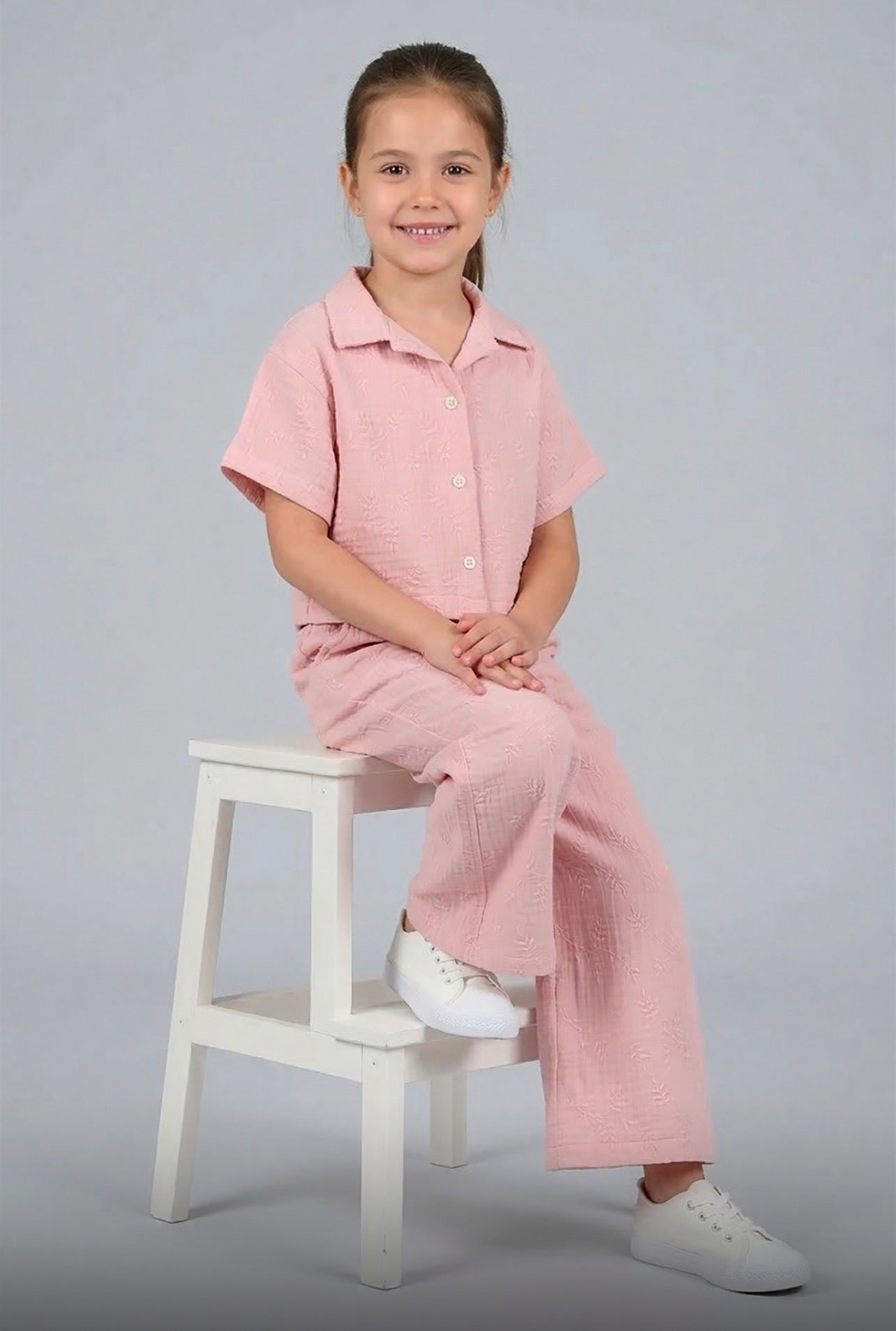 DMB GÖMLEKLİ MÜSLİN %100 PAMUKLU TAKIM