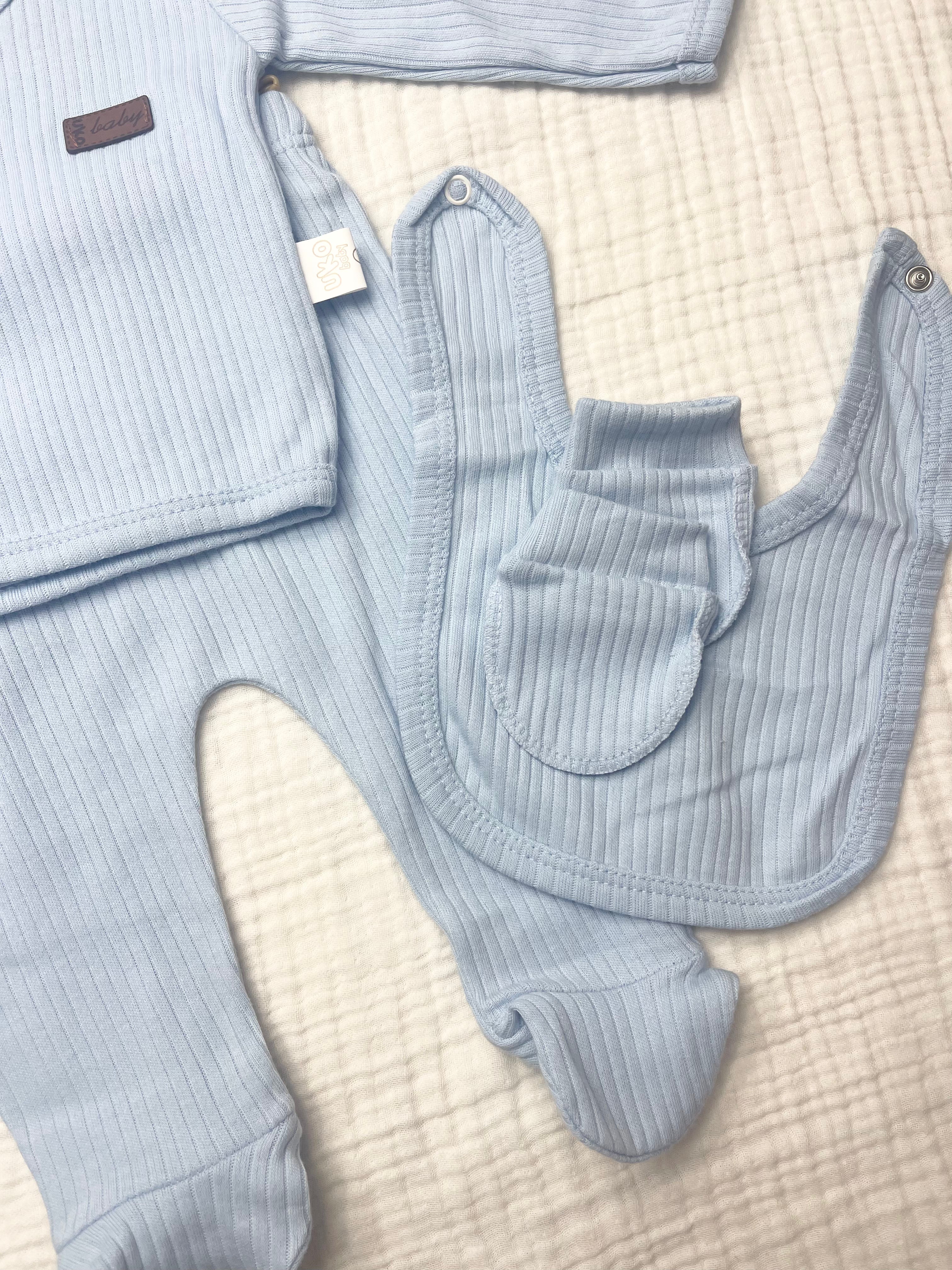 UKO BABY DÜZ RENK 7Lİ HASTANE ÇIKIŞ SETİ