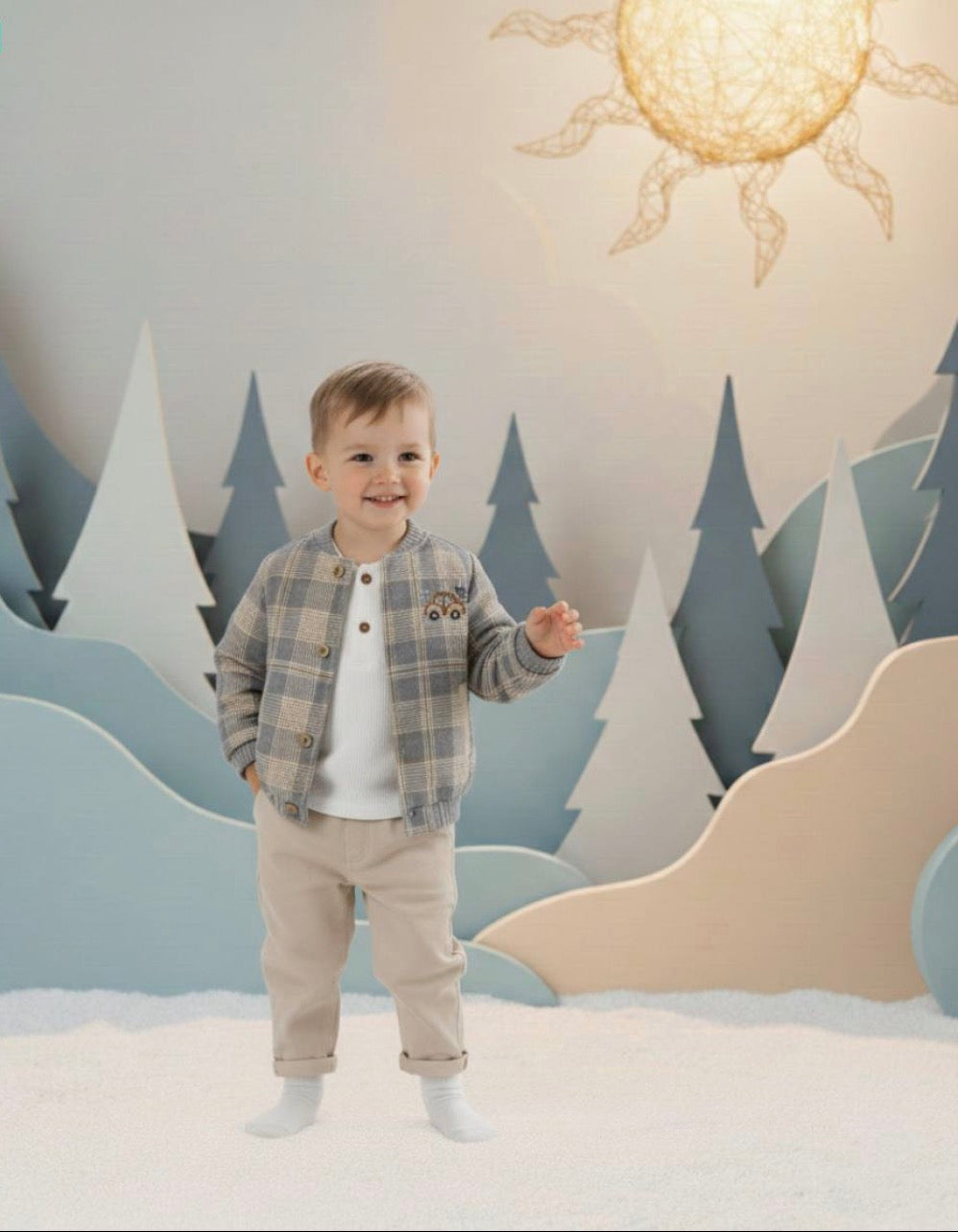 SWEETME EKOSE CEKETLİ ÜÇLÜ TAKIM