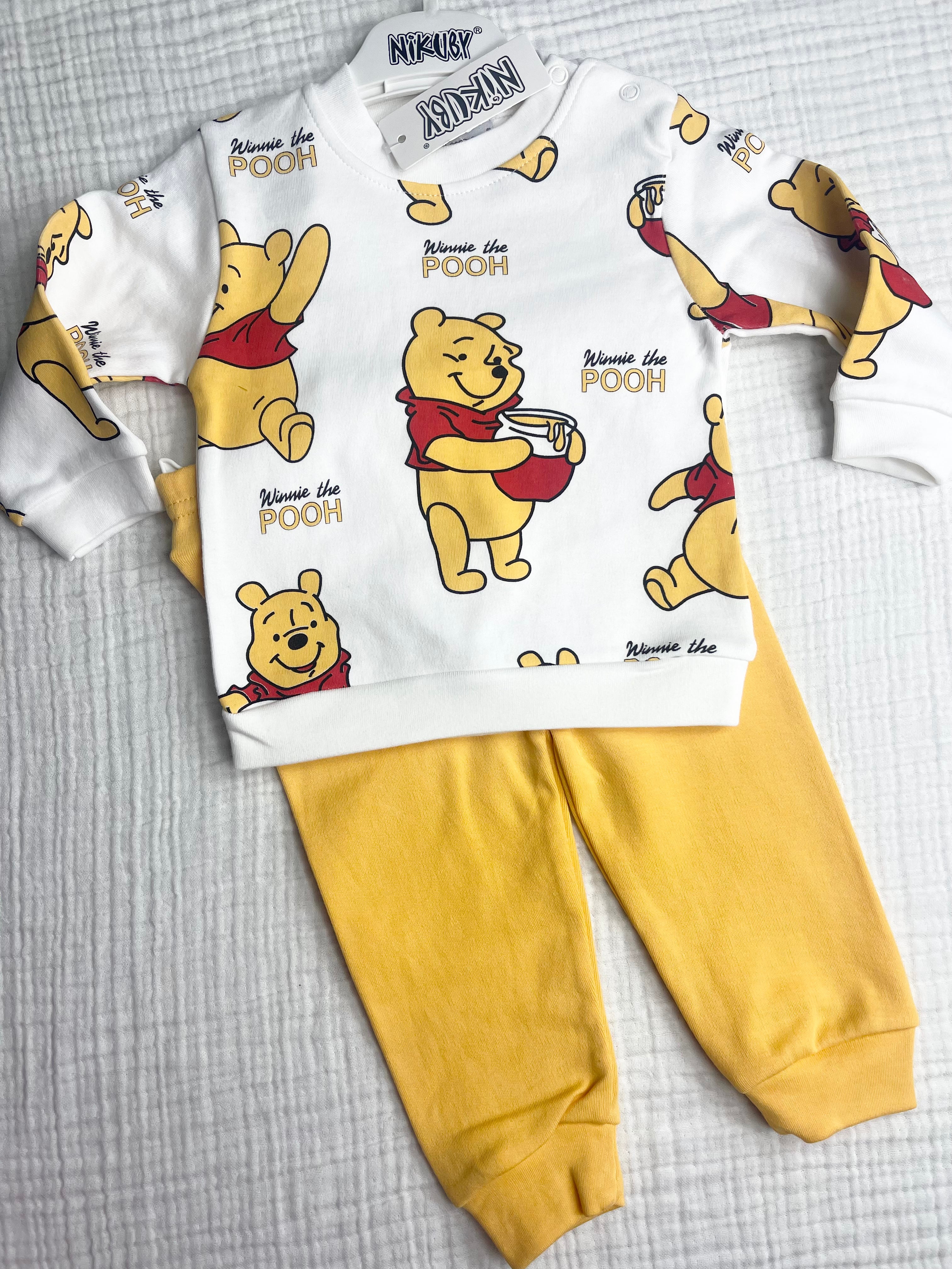 NİKUBY POOH DESENLİ PENYE TAKIM
