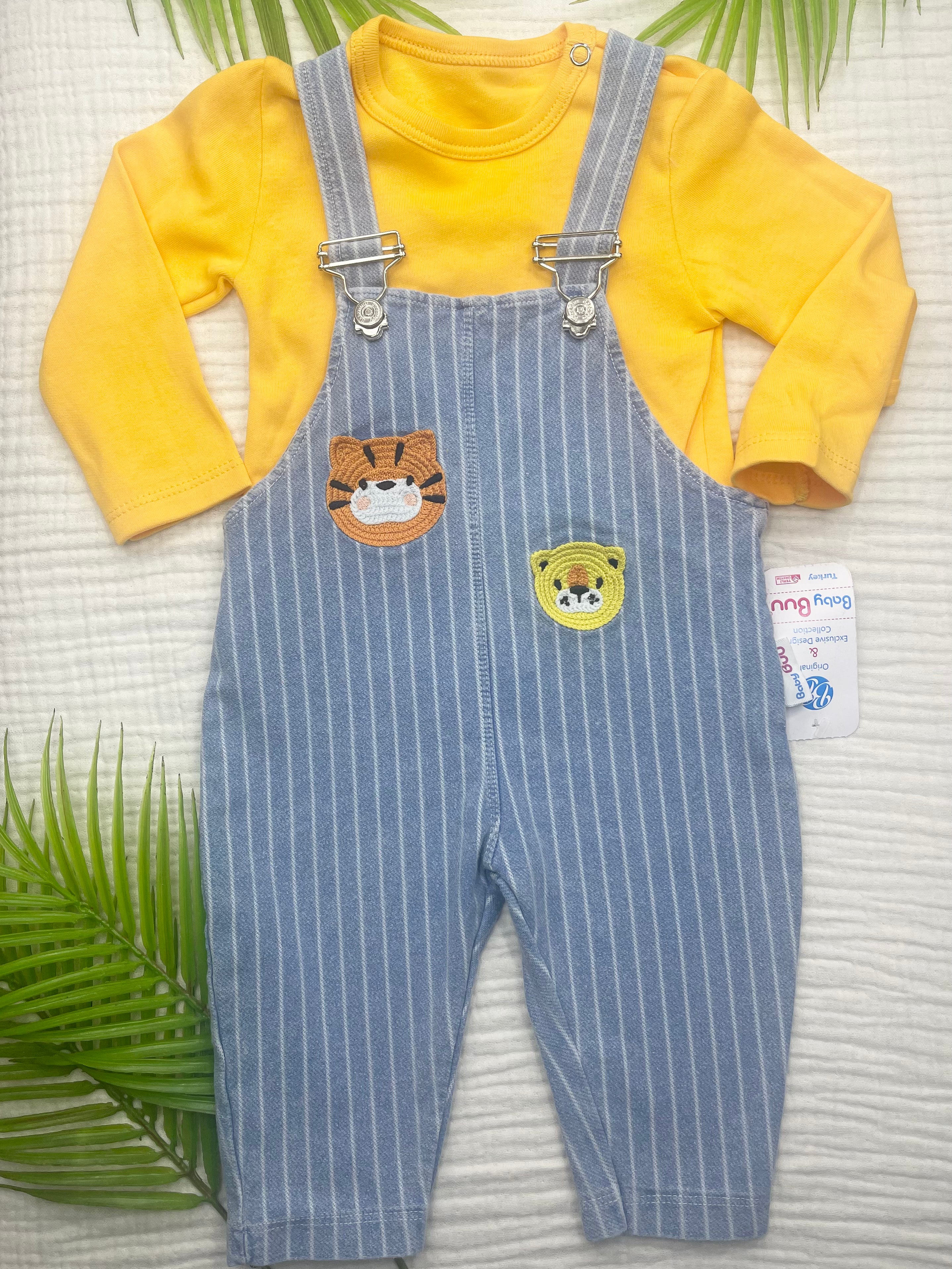 BABY BUU ÇİZGİLİ TİGER İKİLİSLOPET