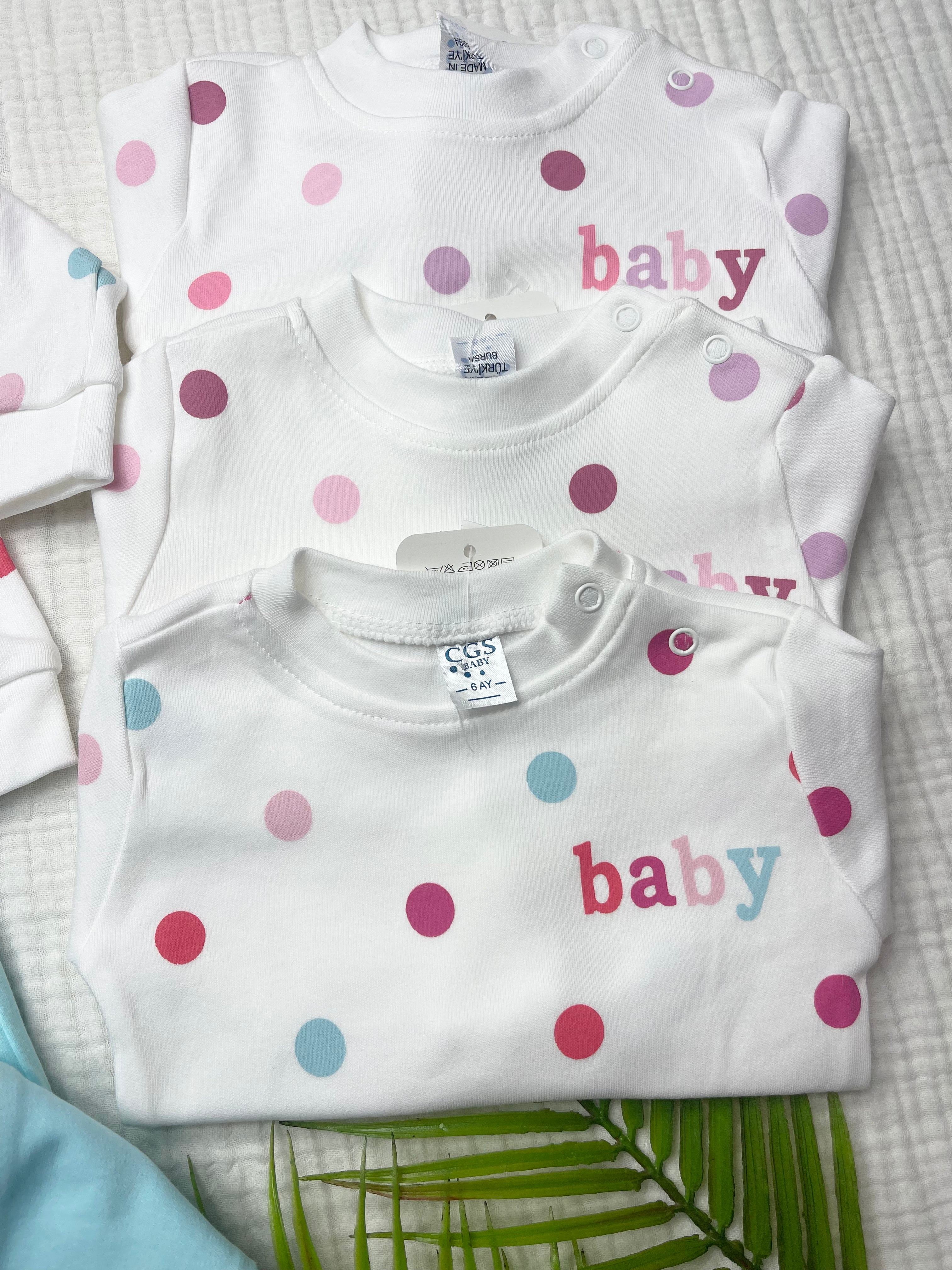 CGS BABY PUANLI PENYE İKİLİ TAKIM